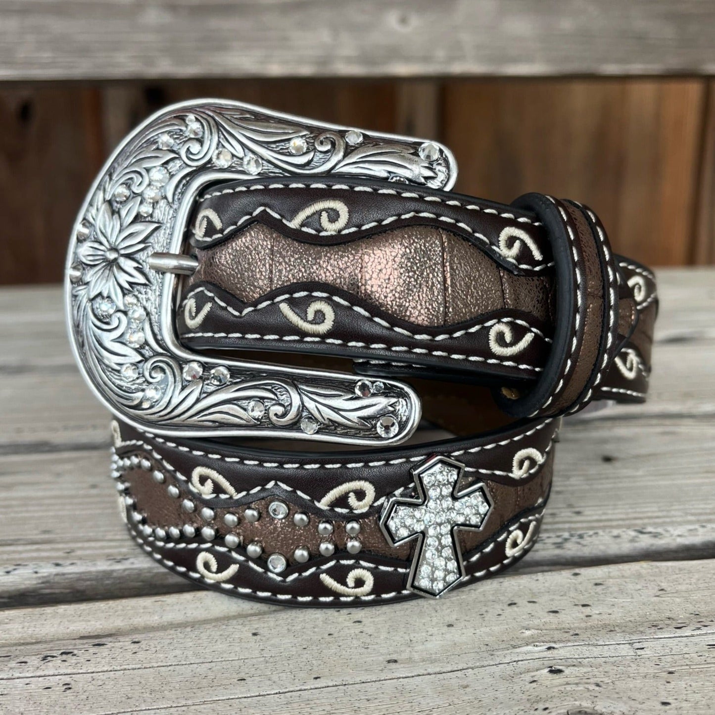 Metallic Cross | Angel Ranch Kids