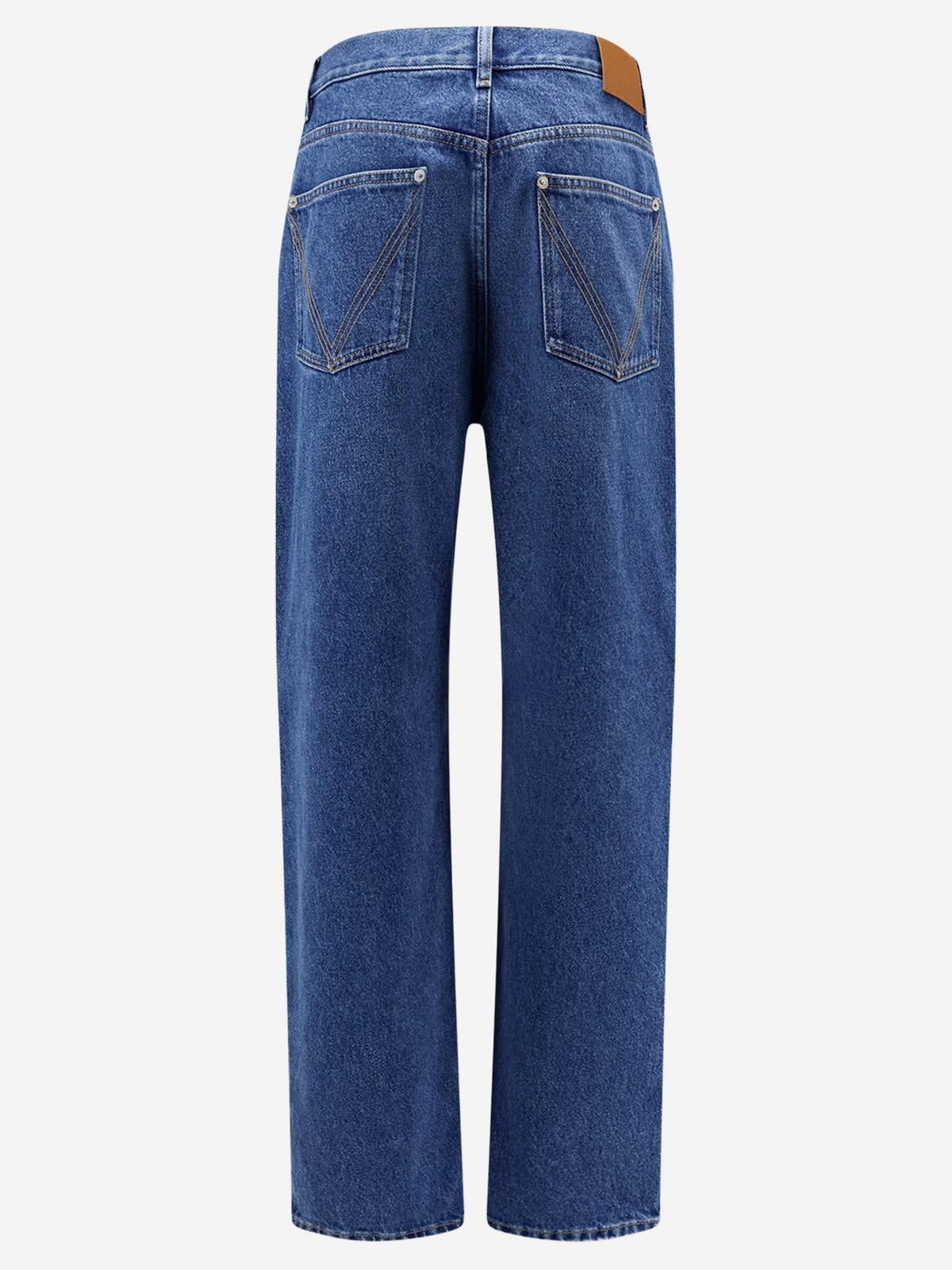 High-Waisted Flared Jeans