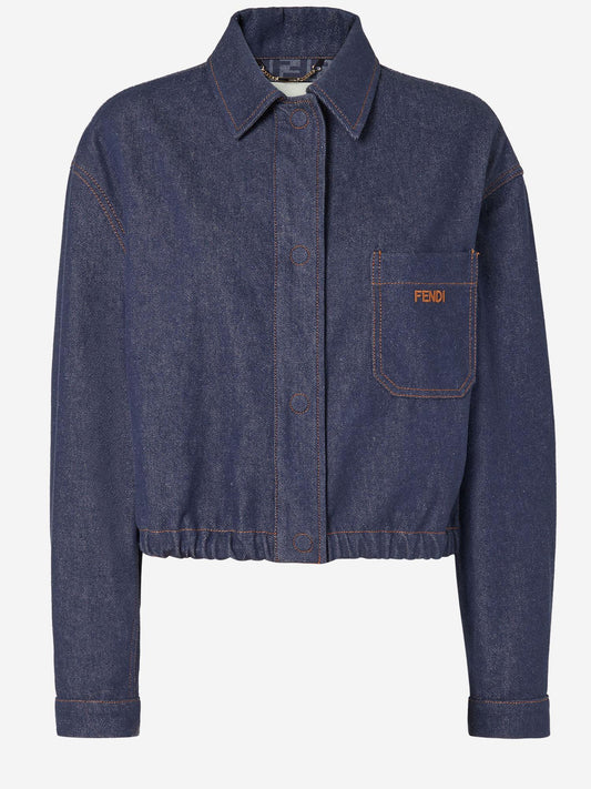 Cropped Denim Jacket
