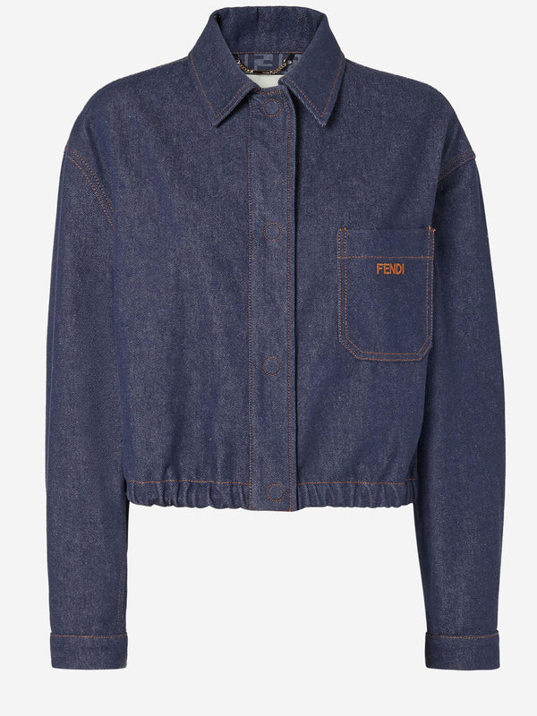 Cropped Denim Jacket