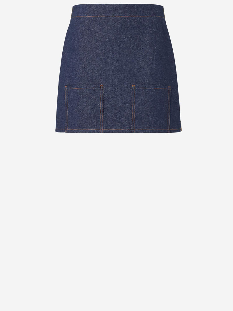 Skirt in Dark Denim