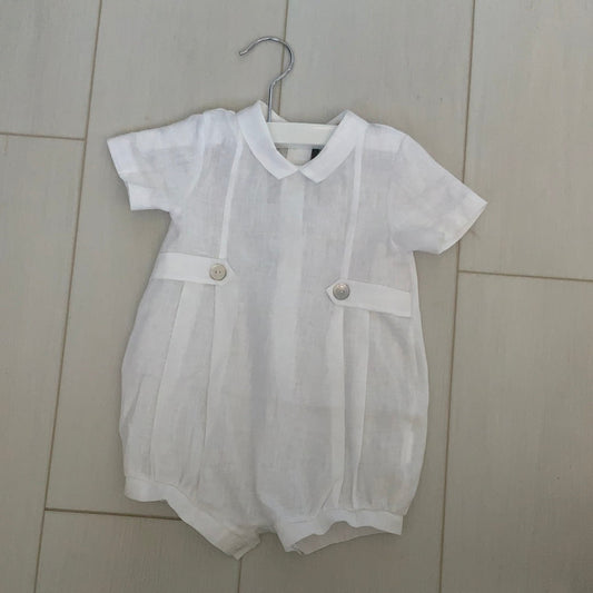 Jo Milano - White Linen Romper