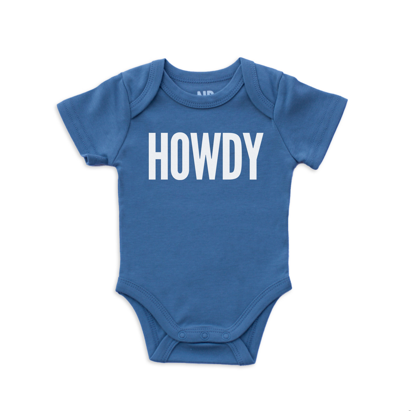 HOWDY Bold Onesie