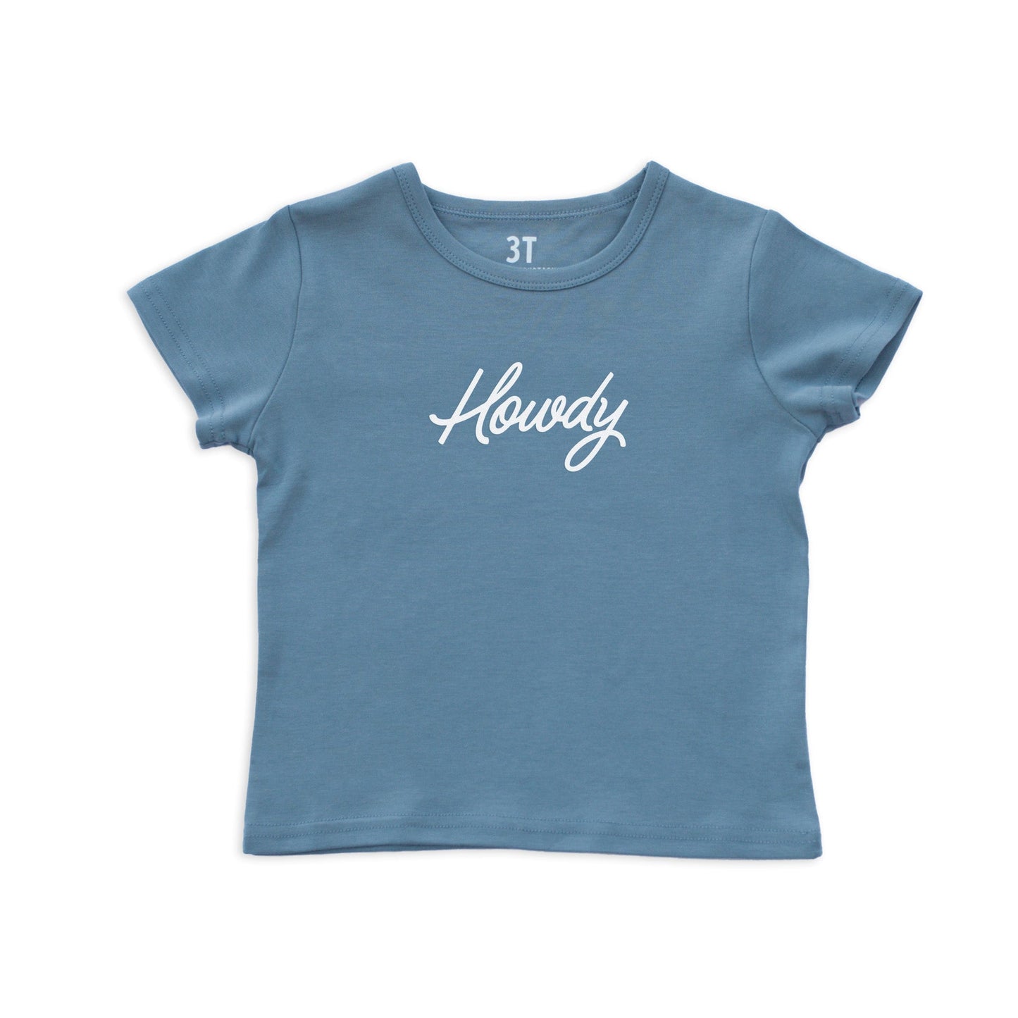 Howdy Cursive Kids Tee
