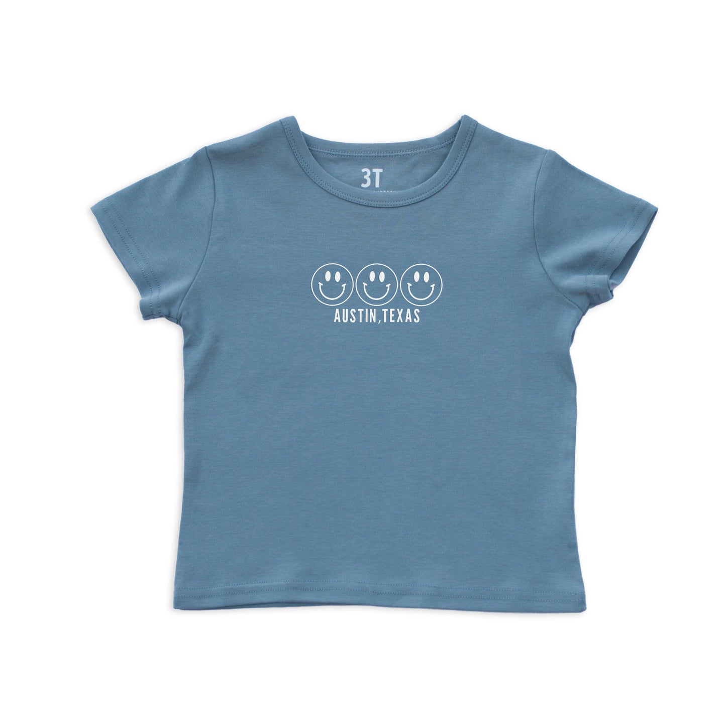 Smile Austin Texas Kids Tee