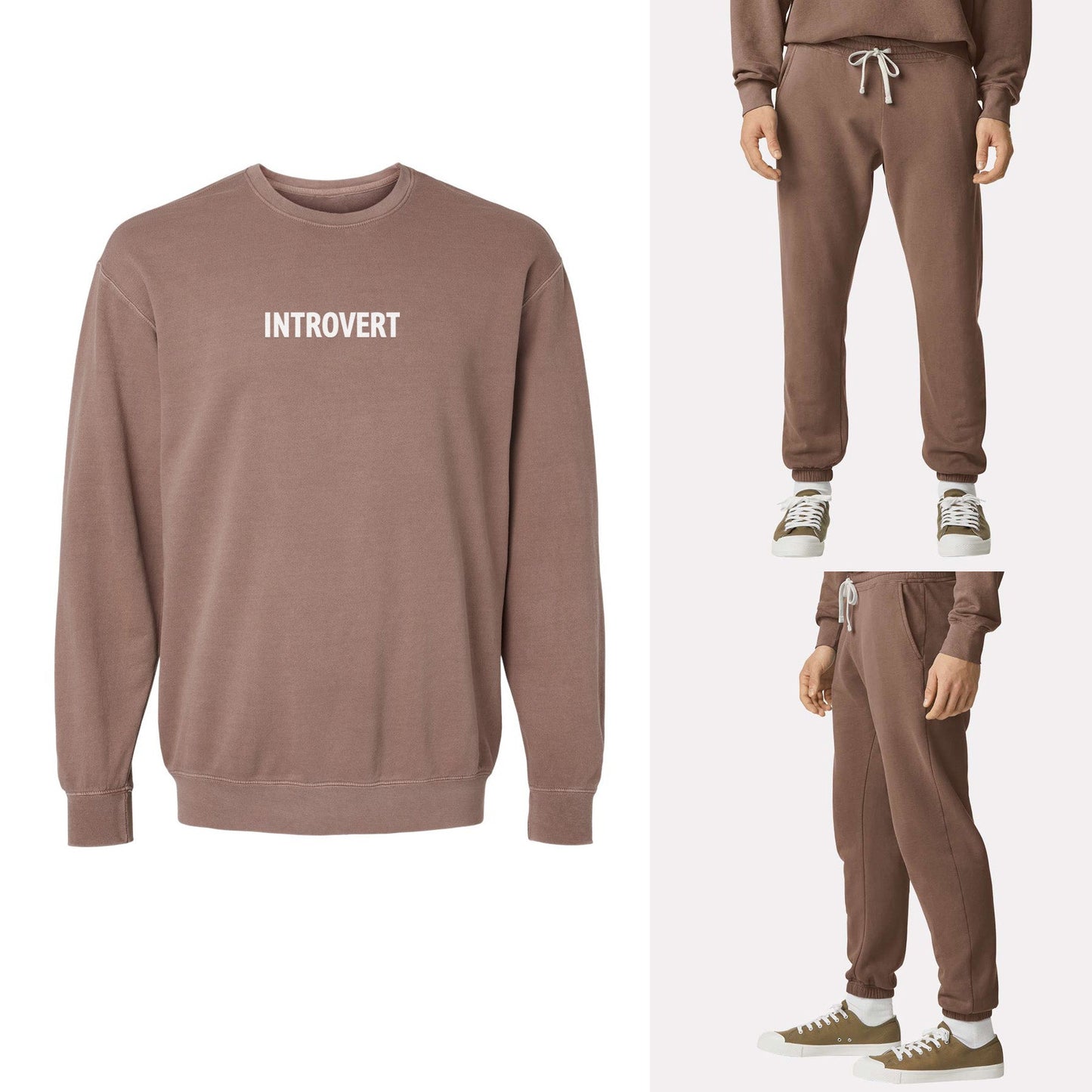 Introvert Washed Sweatshirt