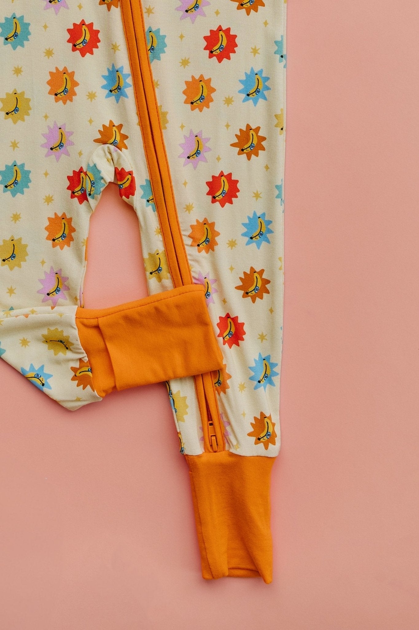 Its Bananas Zipper Romper