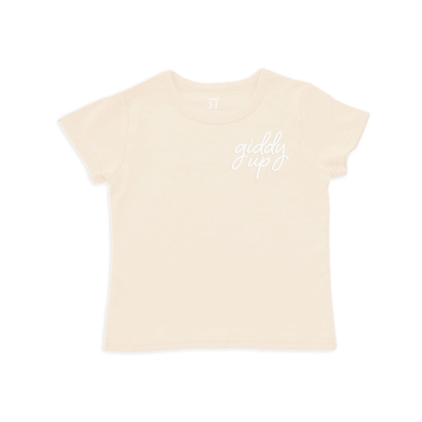 Giddy Up Stacked Kids Tee