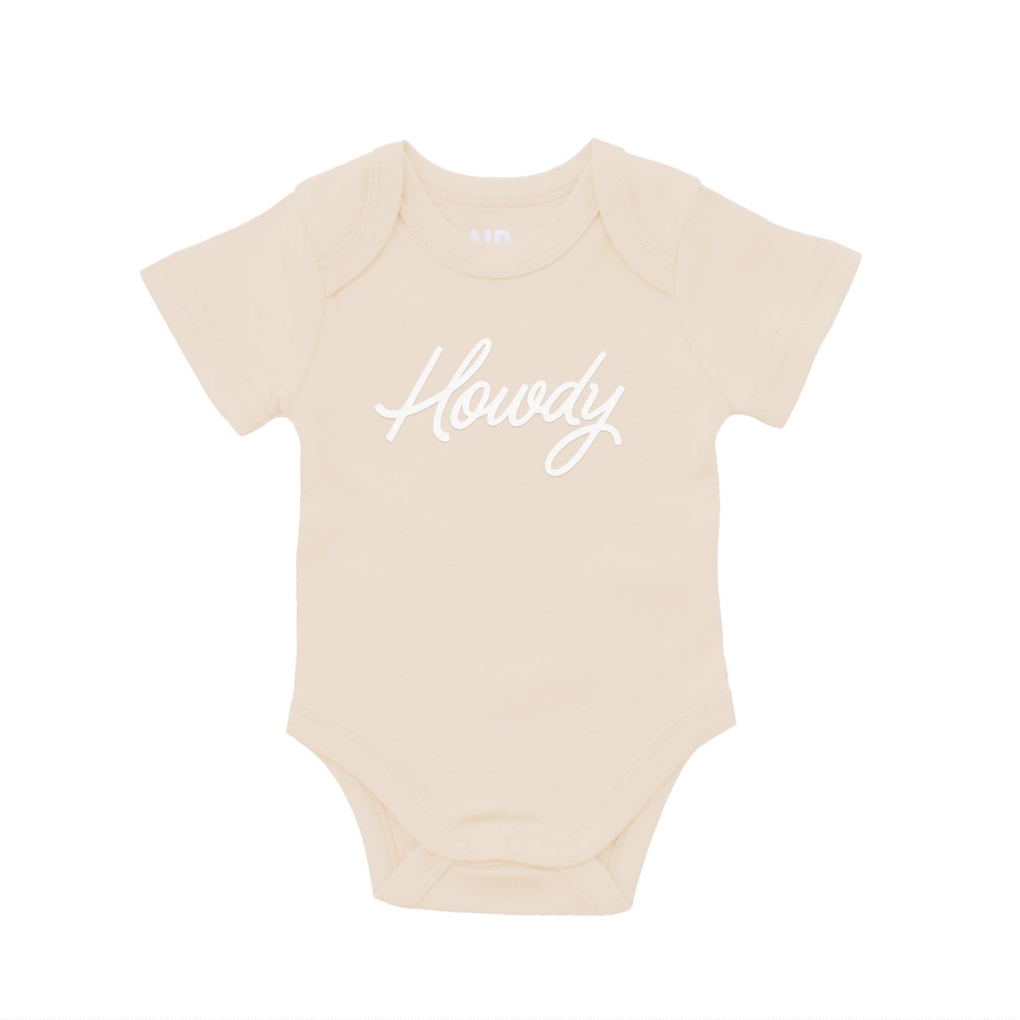 Howdy Cursive Onesie