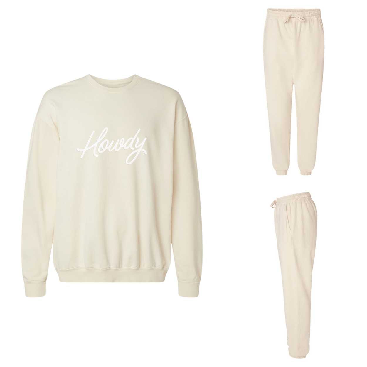 Howdy Cursive Washed Sweatshirt