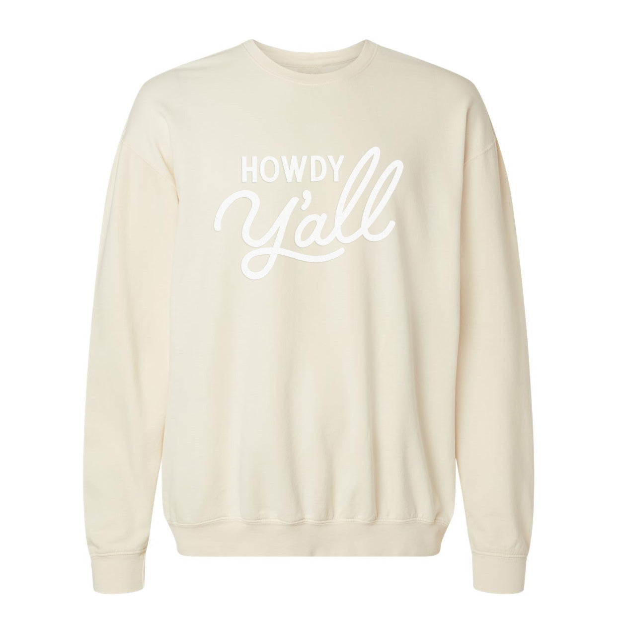 Howdy Y'all Washed Sweatshirt