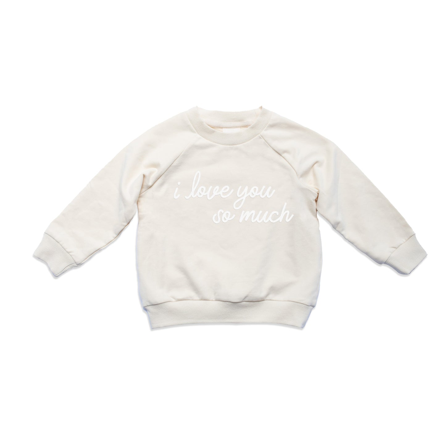 I Love You So Much Kids Sweatshirt