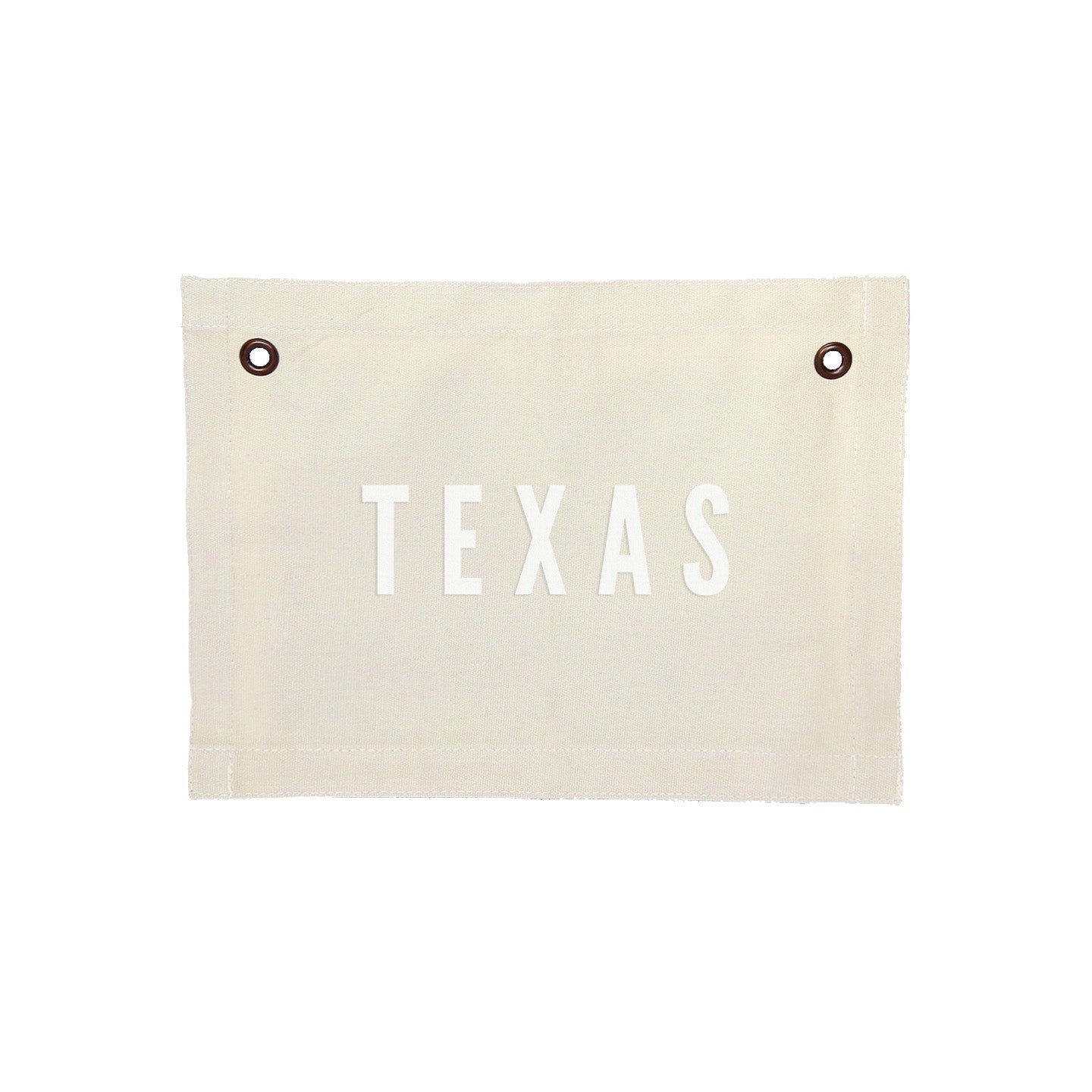 Texas Small Canvas Flag
