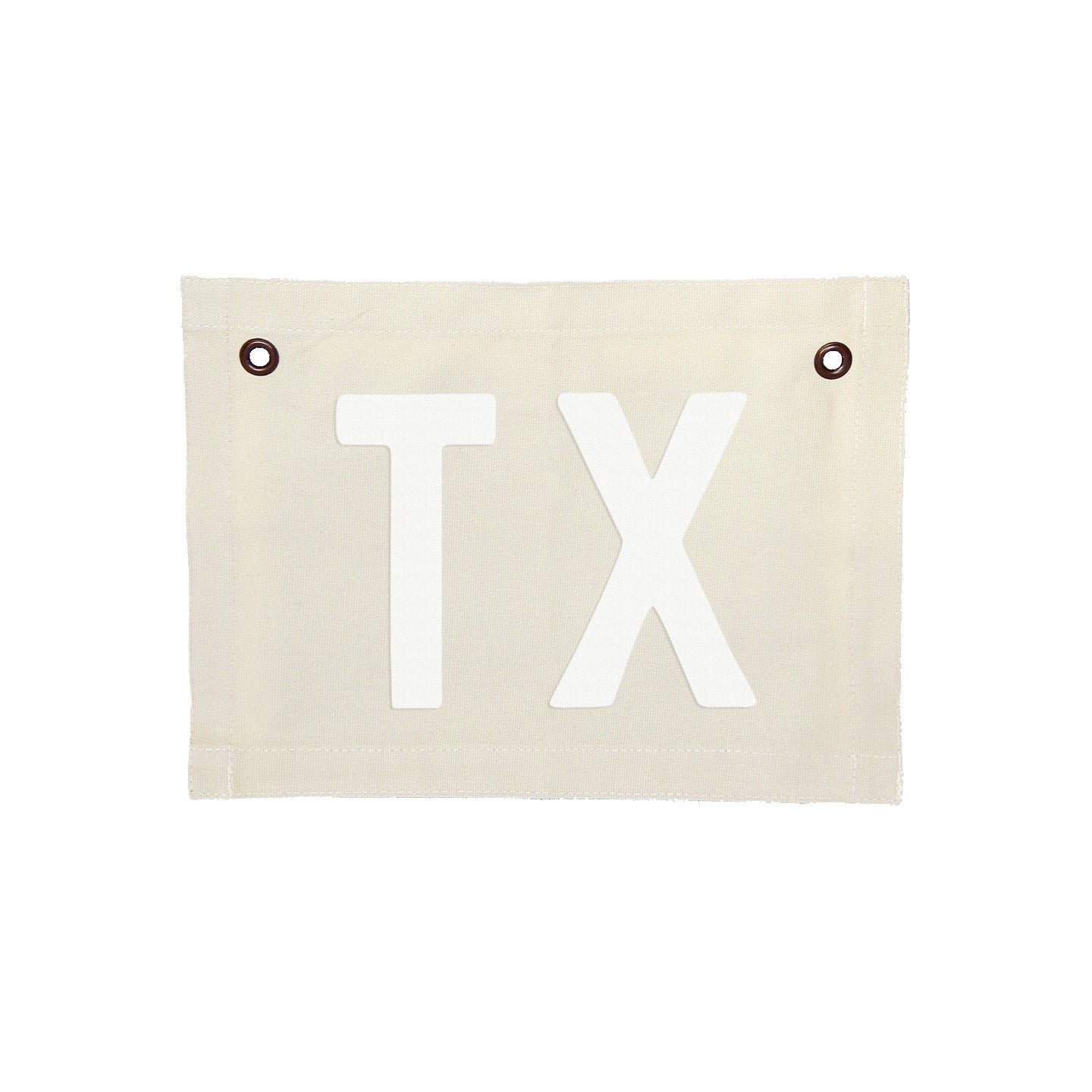 TX Small Canvas Flag