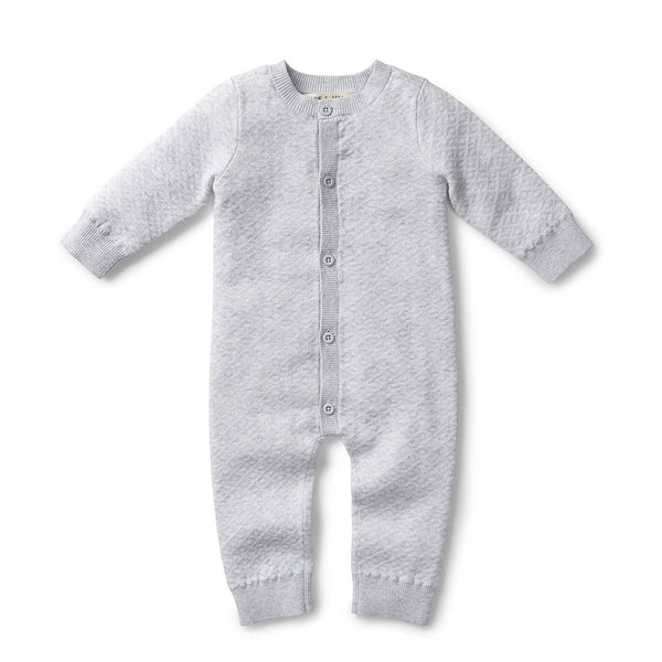 Jacquard Sweater Romper