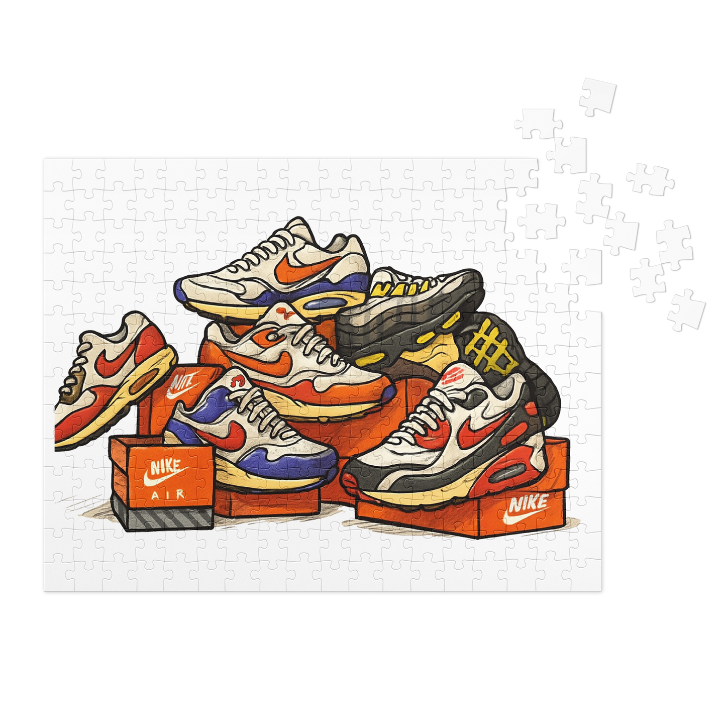 Sole Providerz™ "Maxed Out" Jigsaw Puzzle with Tin