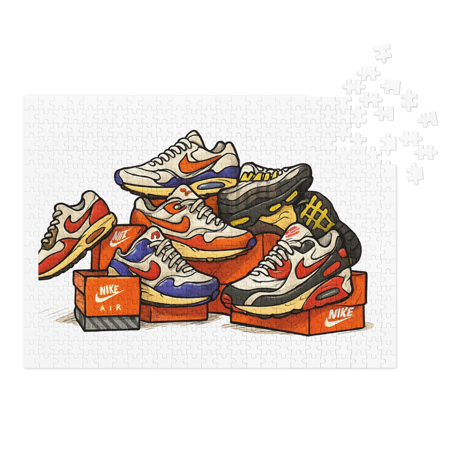 Sole Providerz™ "Maxed Out" Jigsaw Puzzle with Tin