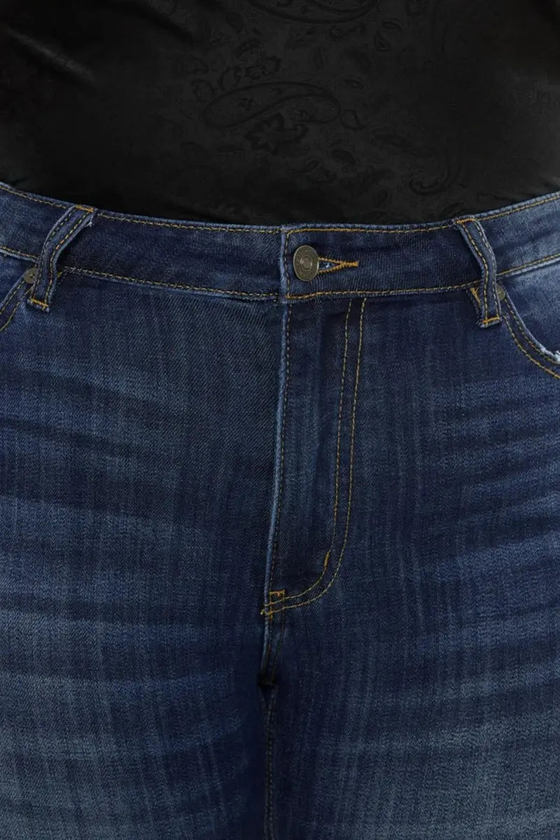 Women's Jeans - Flattering Fit - Mid Rise Slim Flare