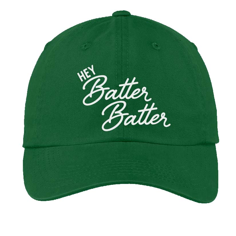 Hey Batter Batter Baseball Cap