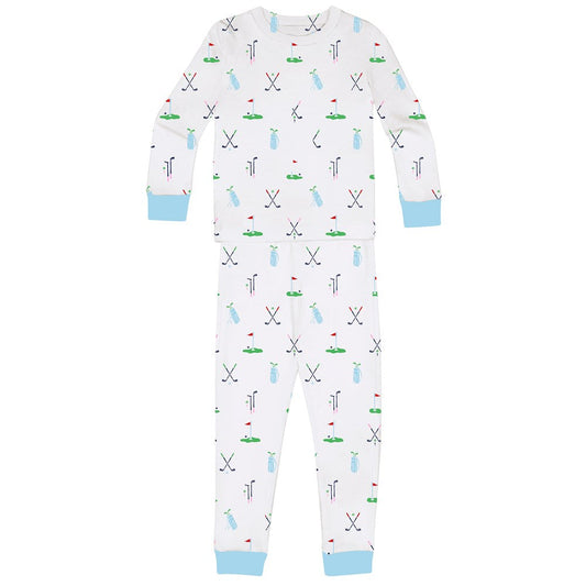 Kids Golf Long PJ Set