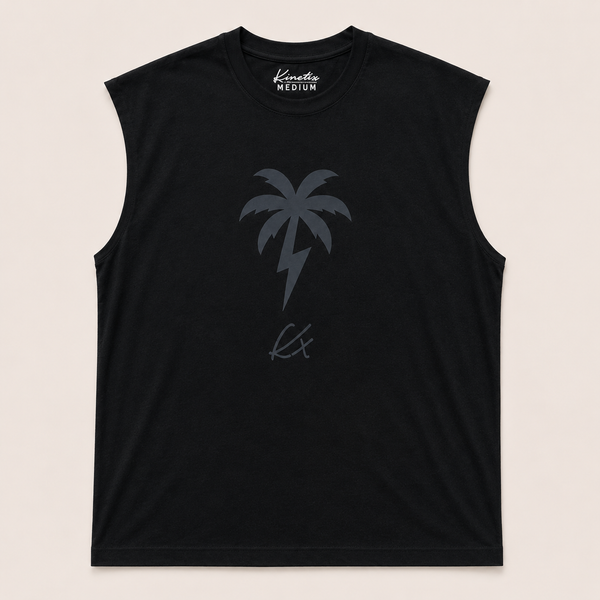 KX Thunder Palm Muscle Tee (Black)