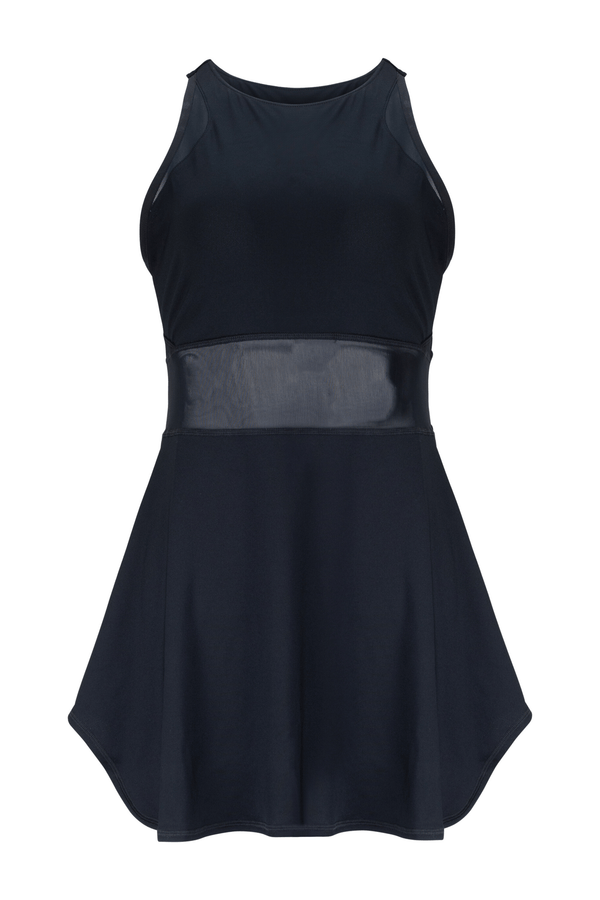 Leena Organic Cotton & Mesh Sport Dress