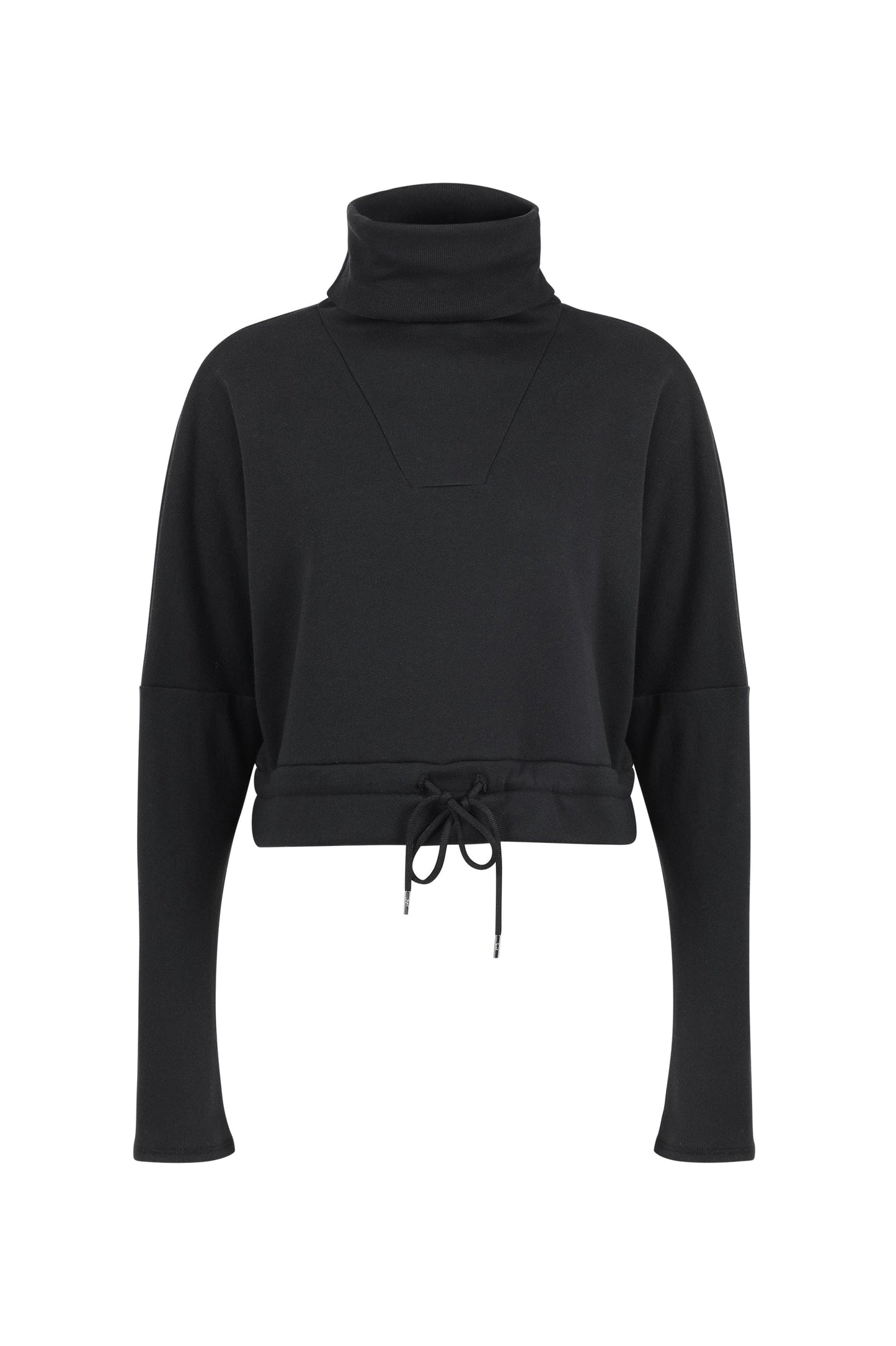 Britney Organic Cotton Roll-Neck Sweatshirt