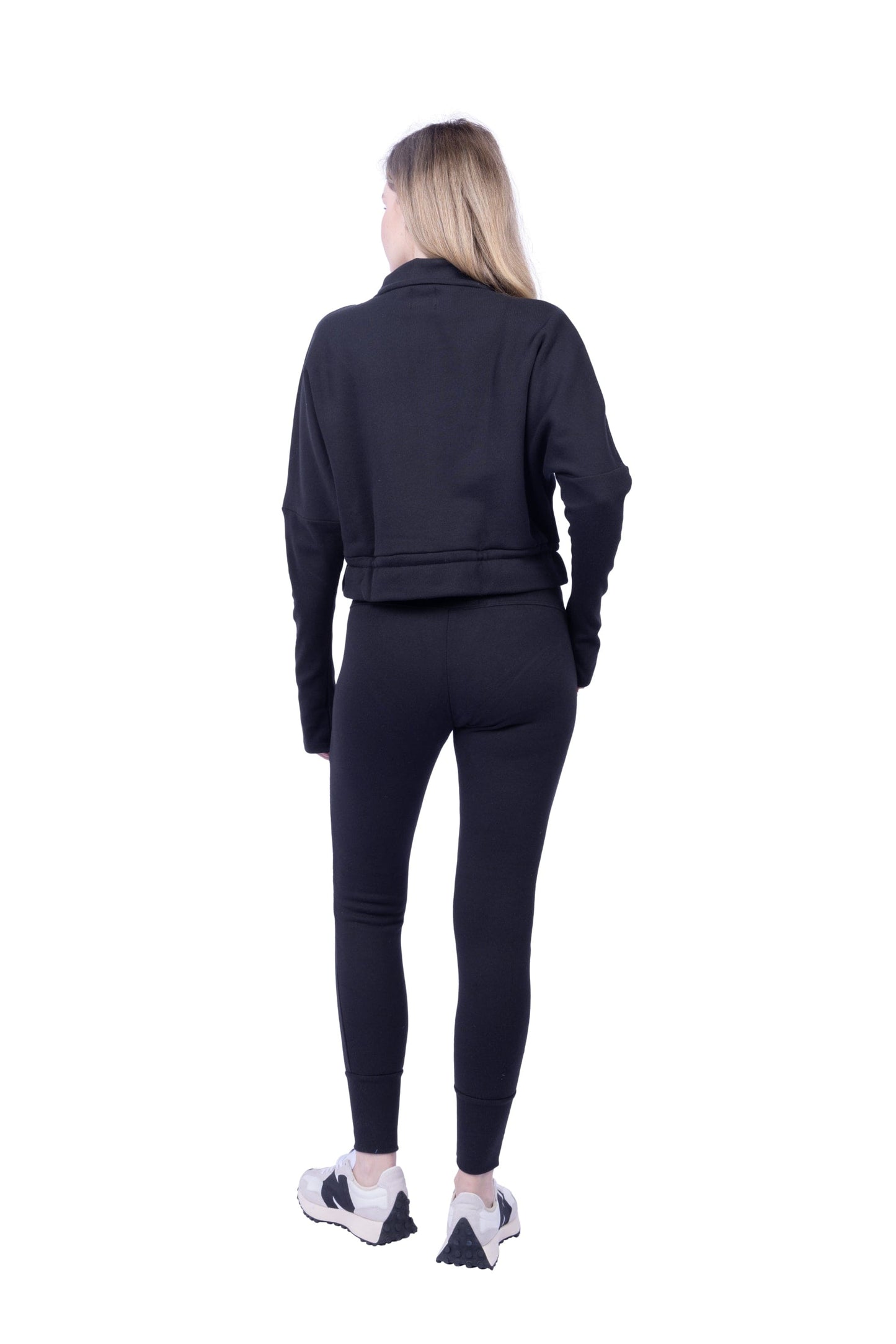 Britney Organic Cotton Roll-Neck Sweatshirt