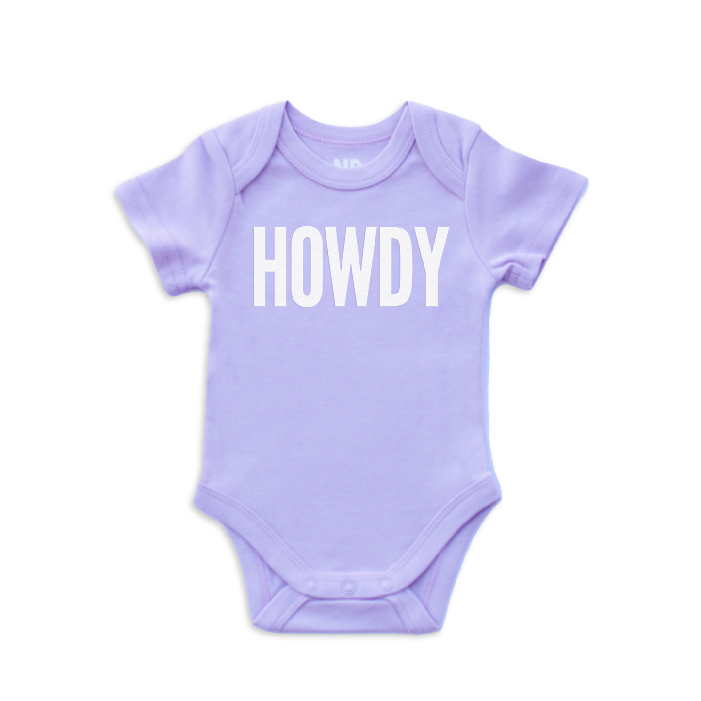 HOWDY Bold Onesie