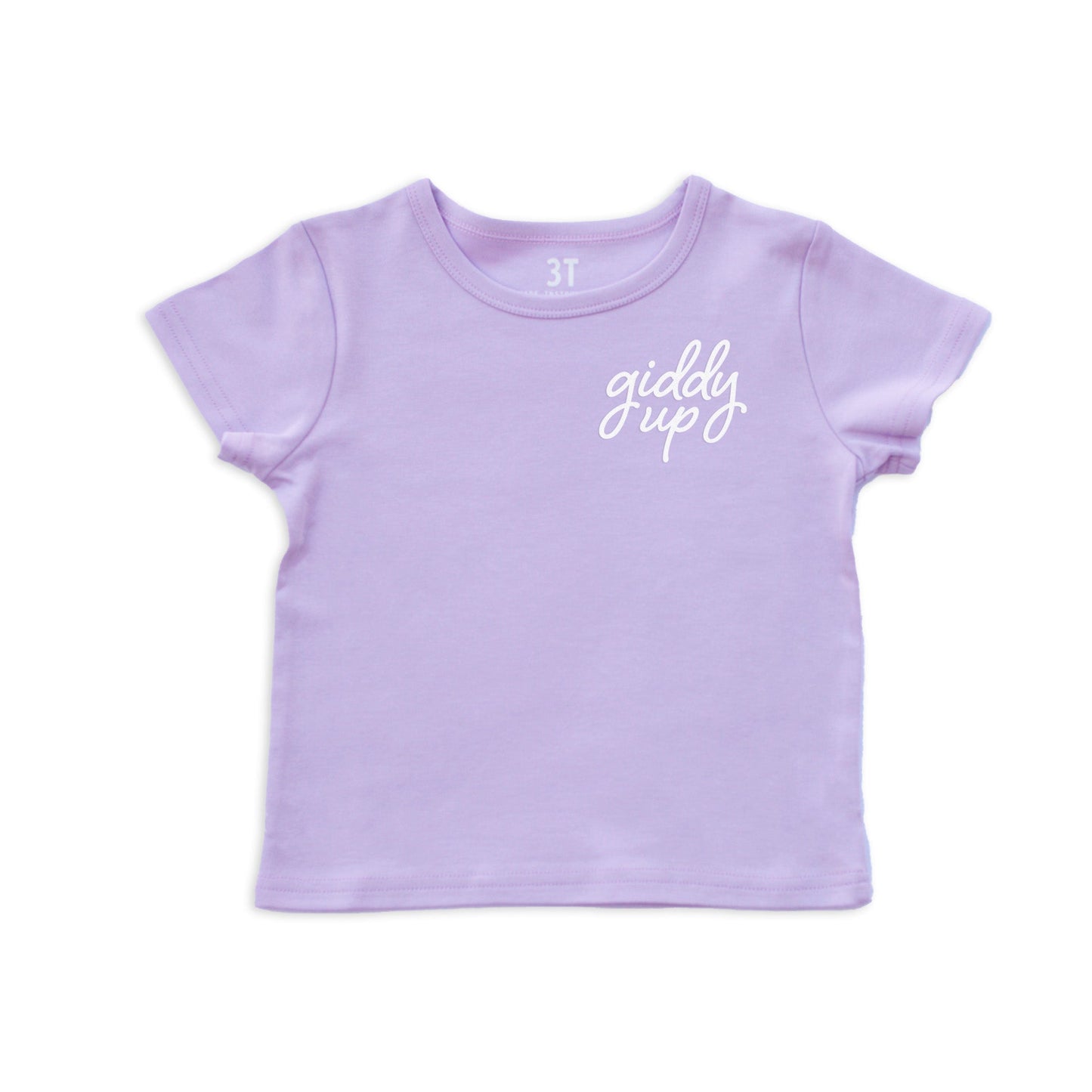 Giddy Up Stacked Kids Tee