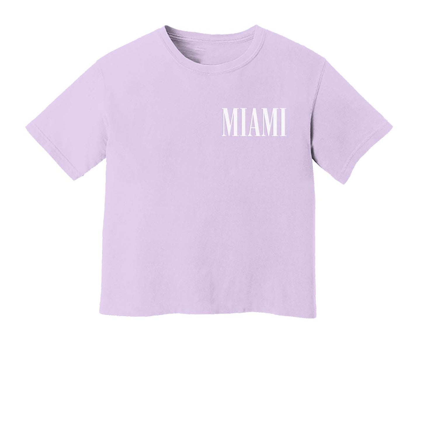 Miami Western Washed Crop Tee