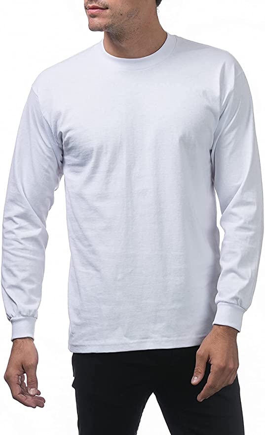 PRO CLUB L/S HEAVYWEIGHT TSHIRT