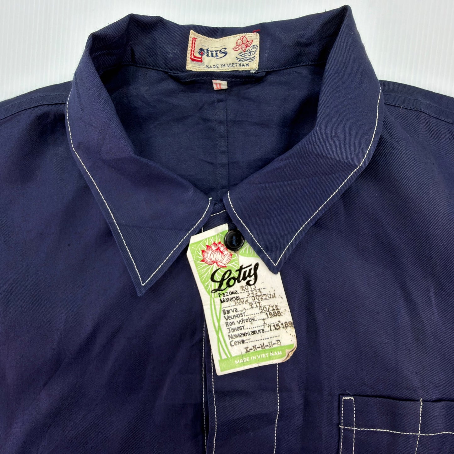 Vintage 1980s Lotus Vietnamese Work Jacket - Men's M/L