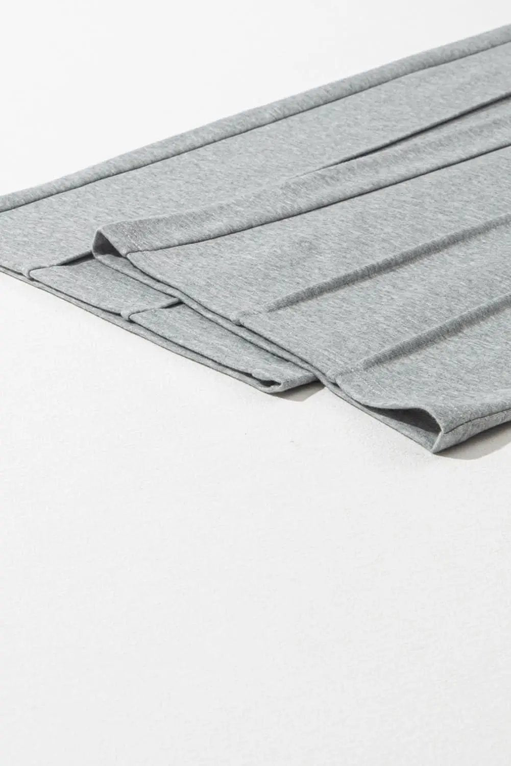 Love Salve Gray Wide Leg Women's Sweatpants Trendy High Waist Comfort