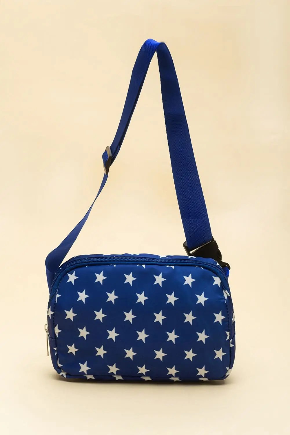 Love Salve Blue Star Bag Women's Casual Crossbody Patriotic Purse Trendy PU Leather