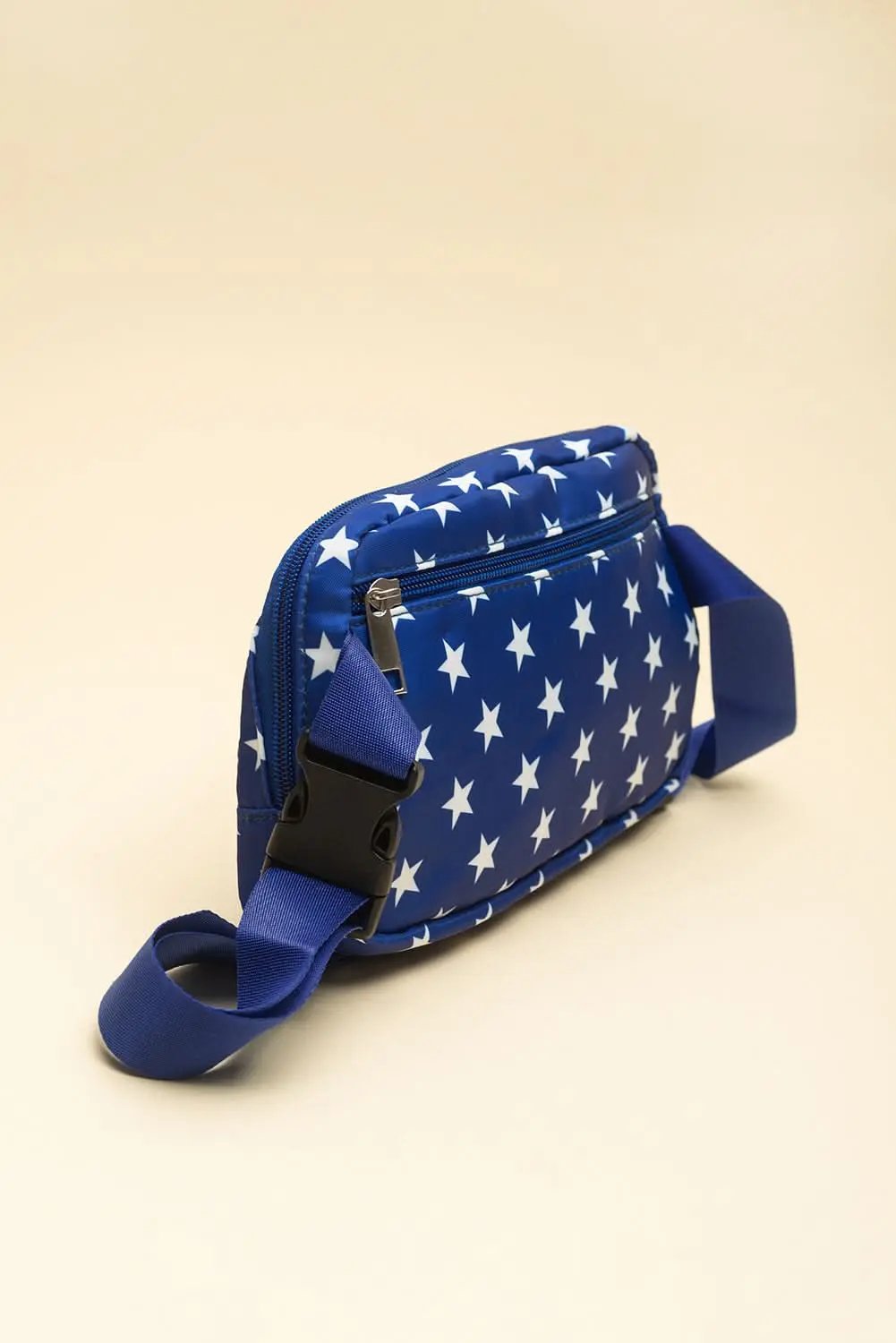 Love Salve Blue Star Bag Women's Casual Crossbody Patriotic Purse Trendy PU Leather