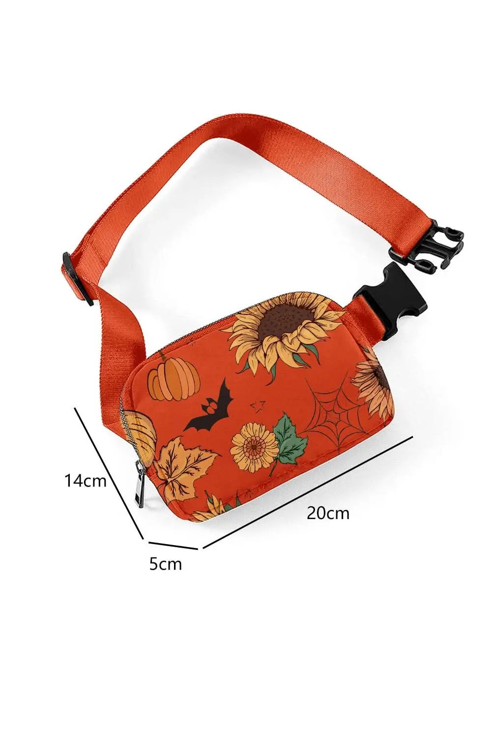 Love Salve Sunflower Pumpkin Halloween Bag Kids' Treat Tote - Reusable & Festive