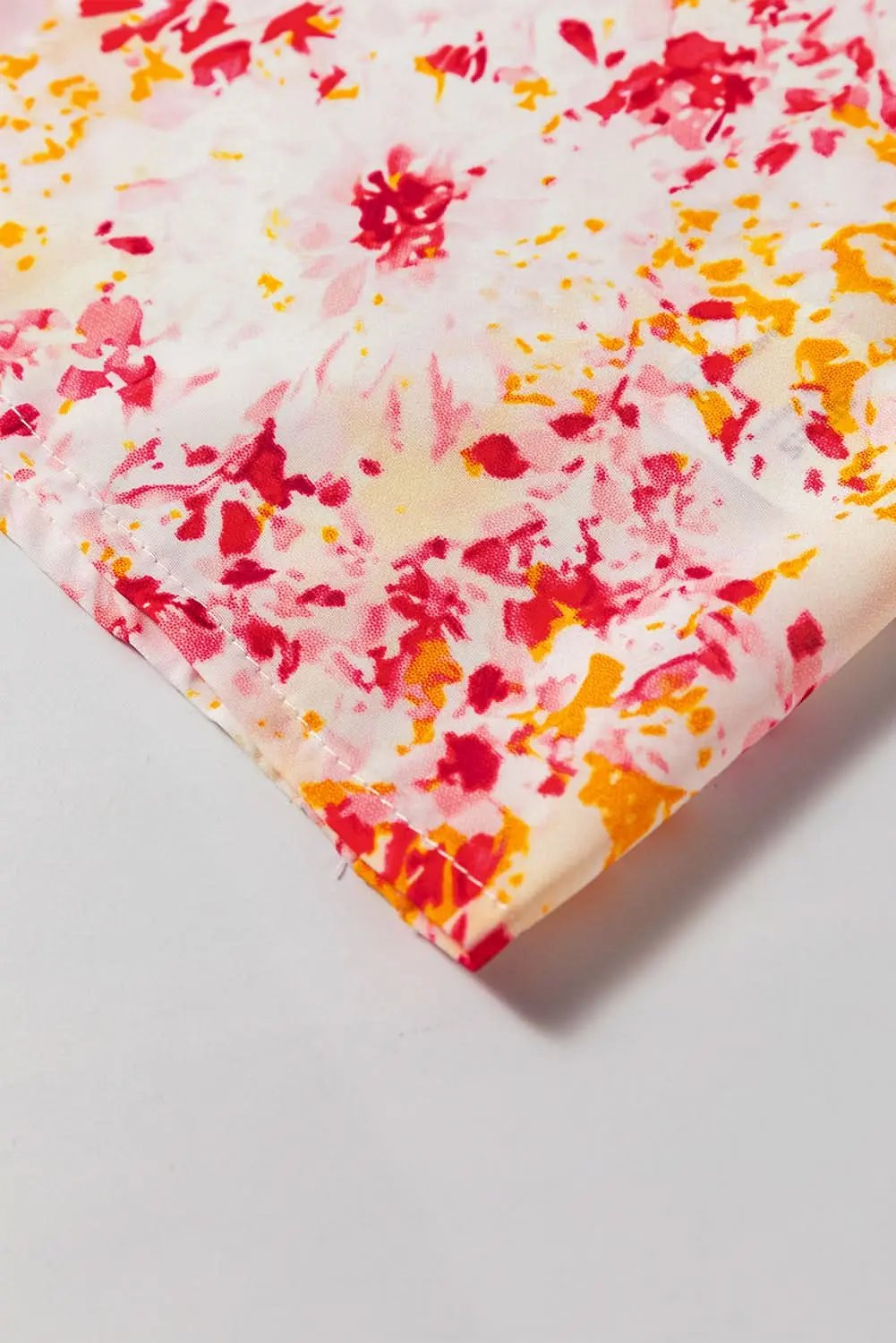 Love Salve Charming pink floral blouse