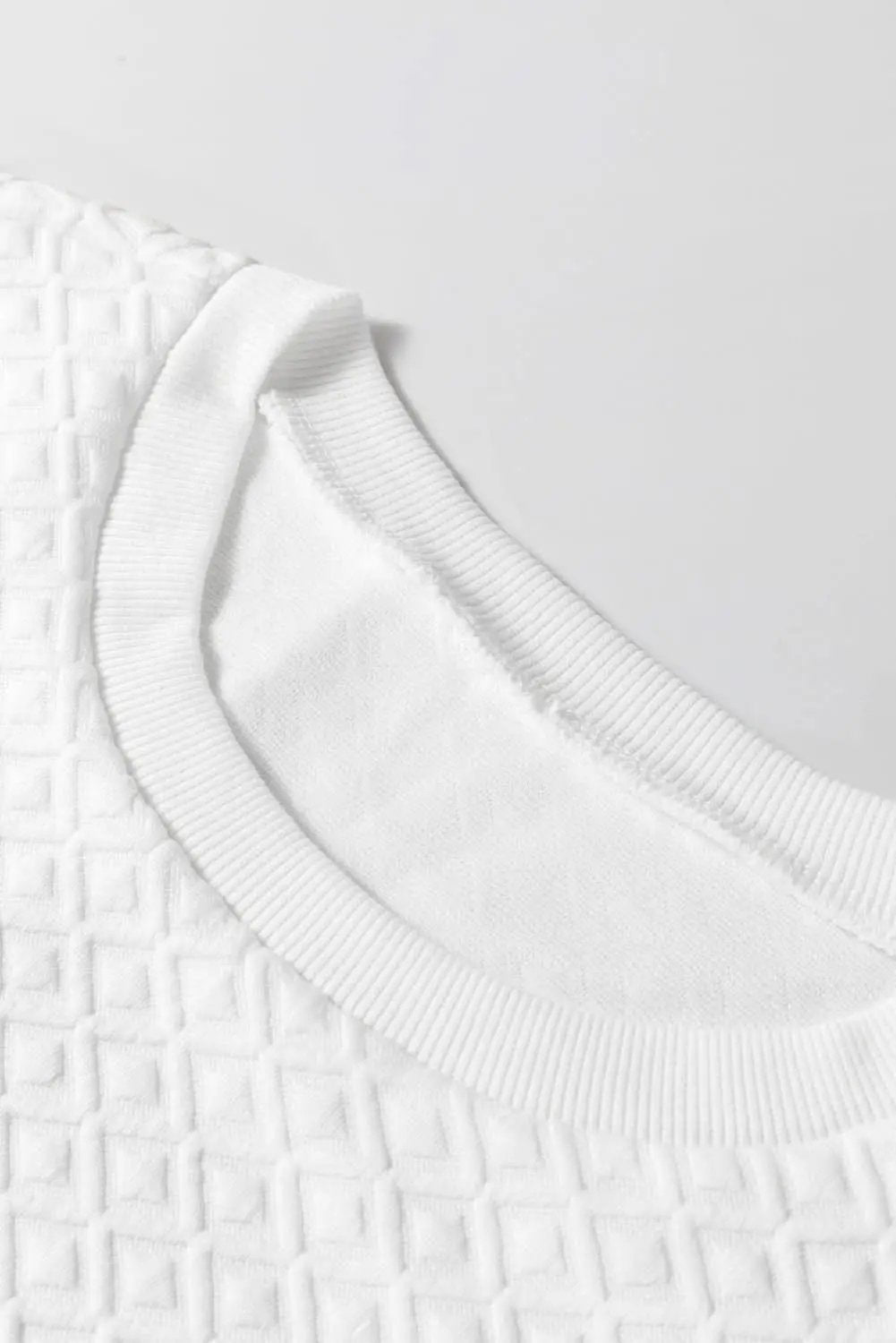 Love Salve Elegant white puff sleeve top