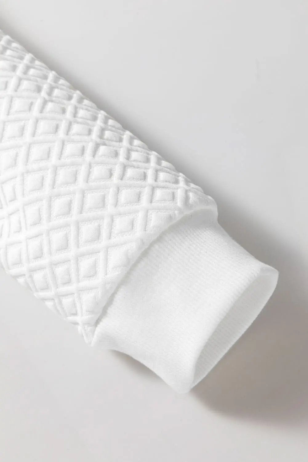 Love Salve Elegant white puff sleeve top