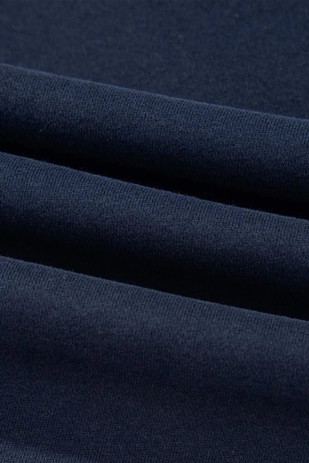Love Salve Navy blue fleece pants with drawstring
