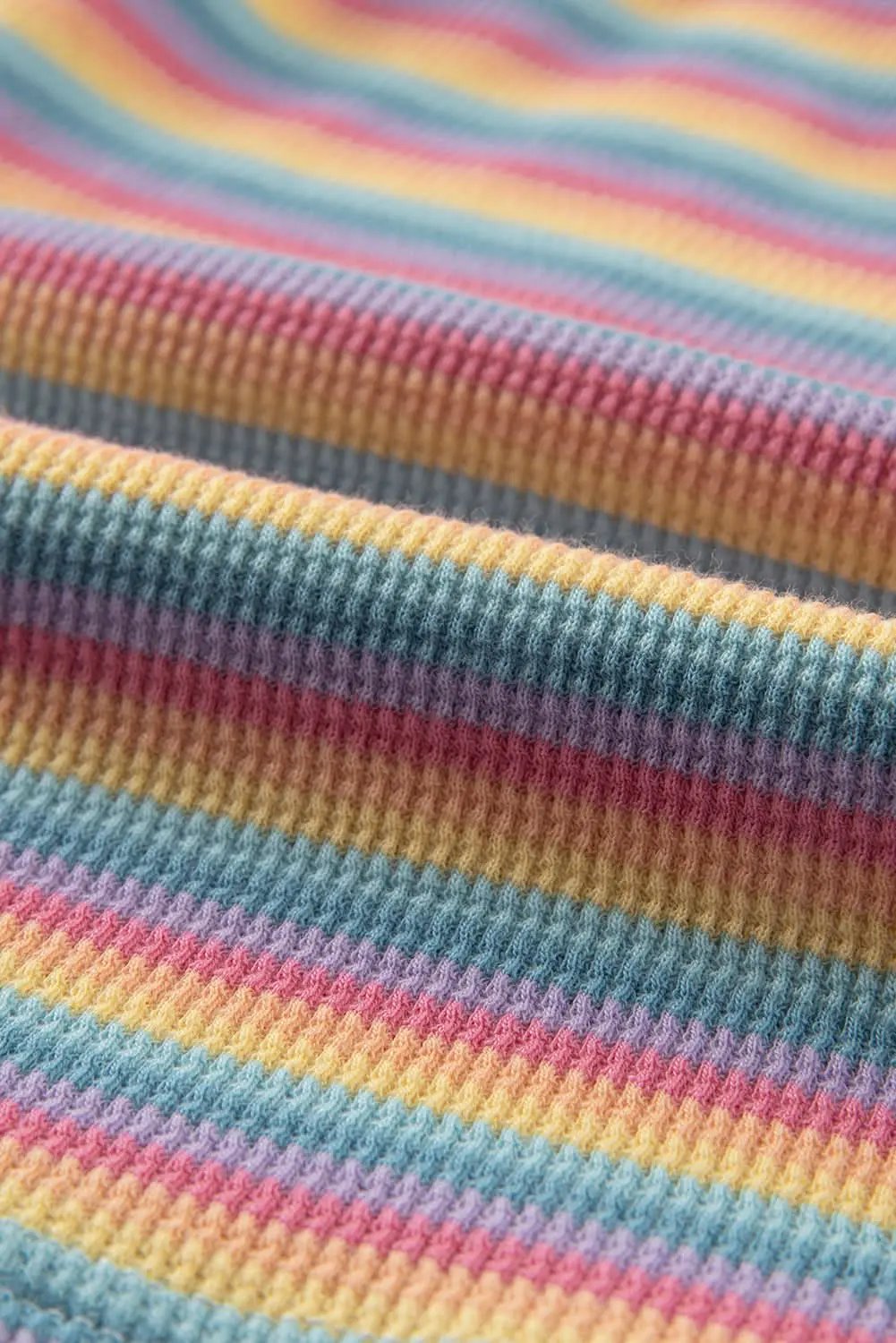 Love Salve Pink Striped Set Women's Daily Wear Outfit Cute Tassel Shorts