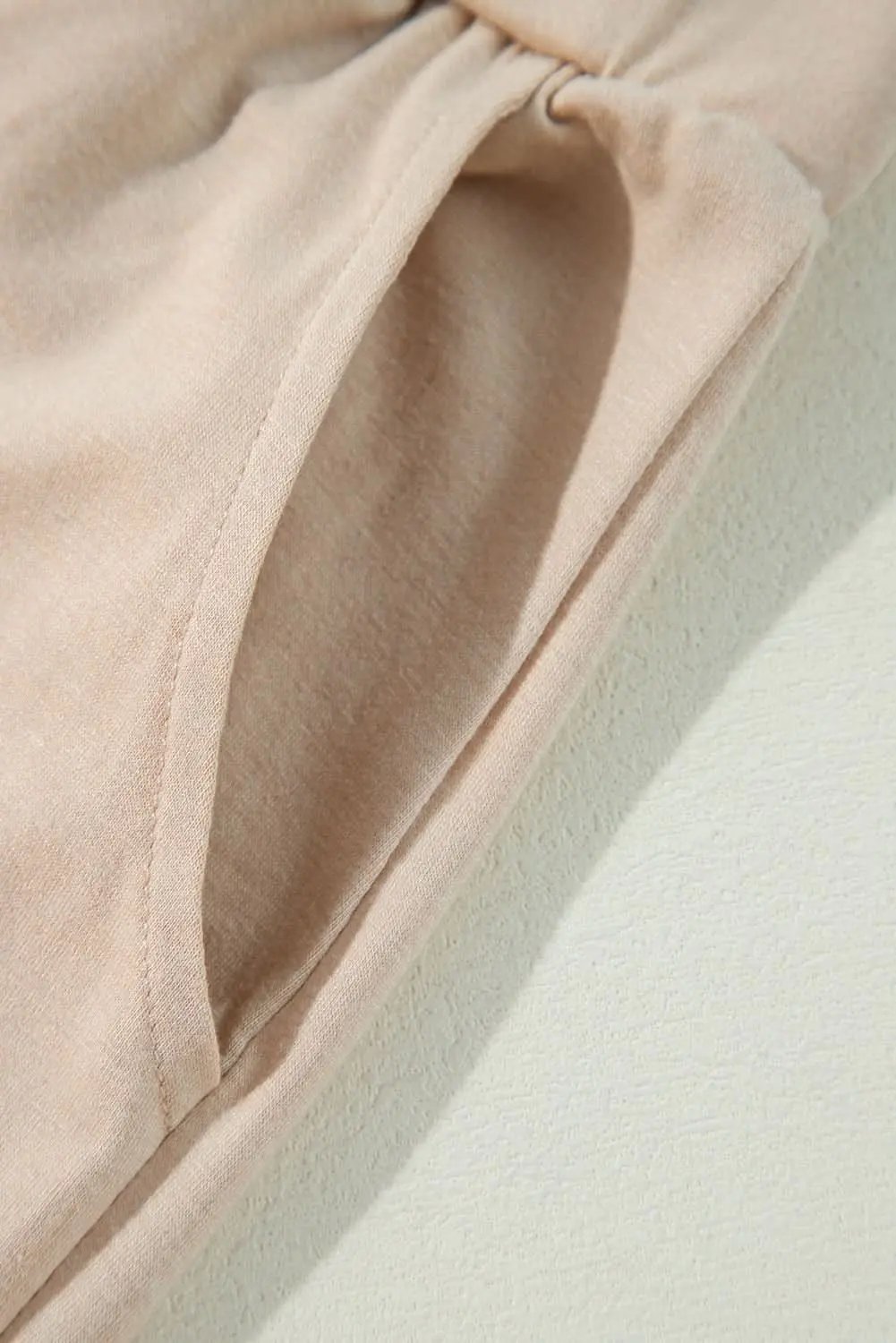 Love Salve Parchment Lounge Set Women's Cardigan & Pants Casual Fall Outfit Comfy Knit