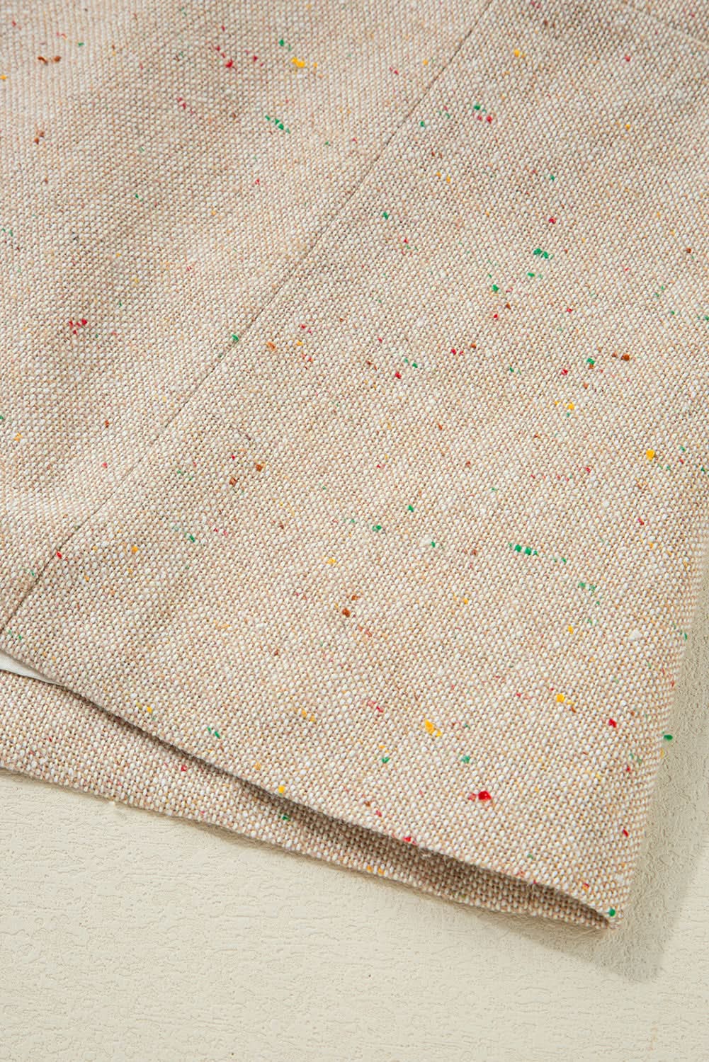 Love Salve Chic oatmeal suit jacket for women