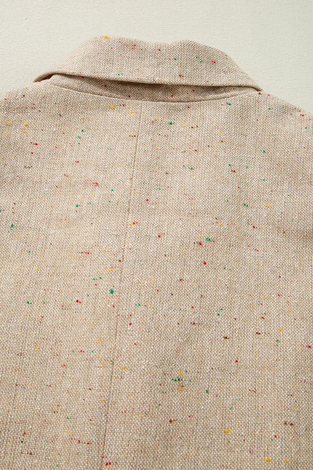 Love Salve Chic oatmeal suit jacket for women