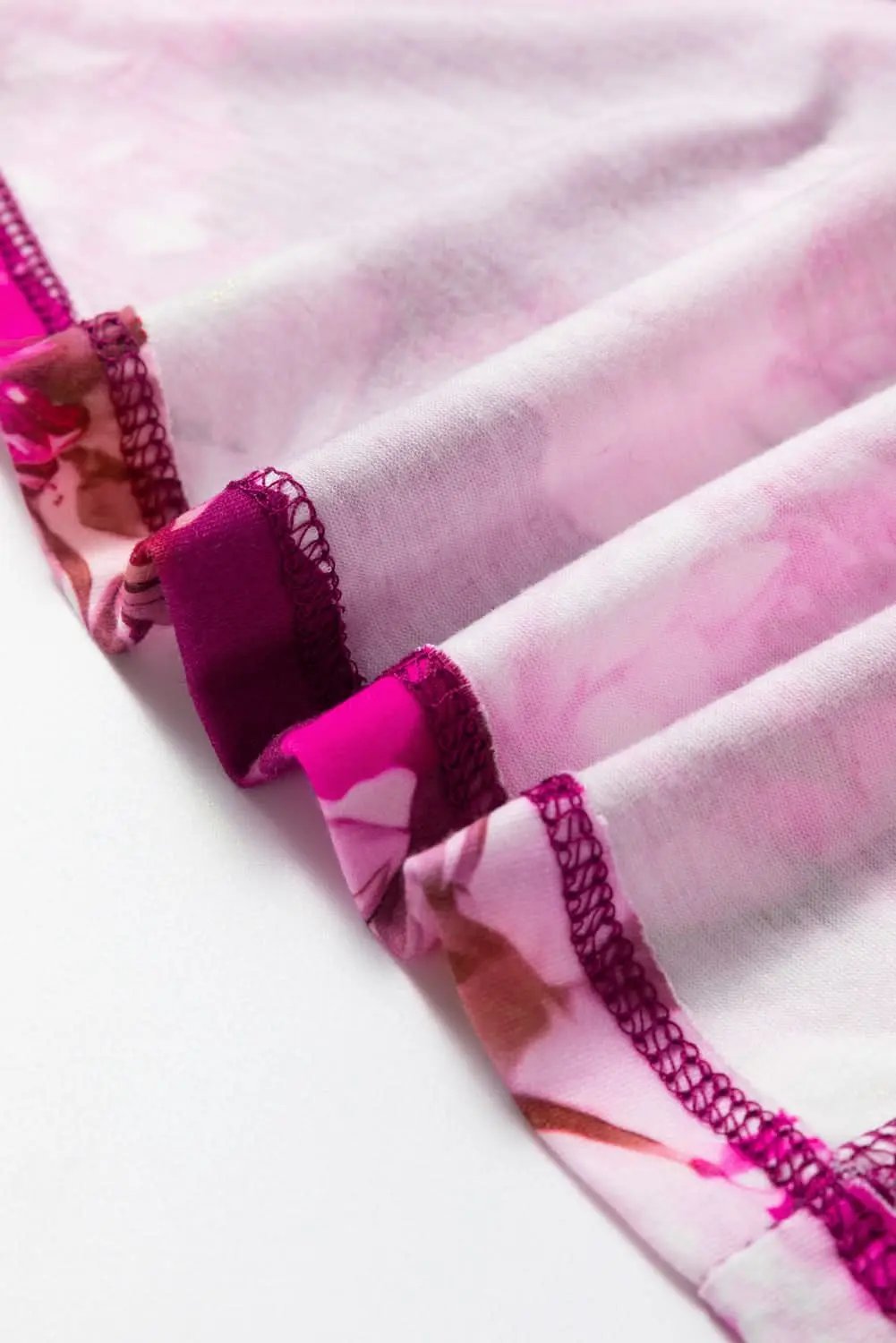 Love Salve Vibrant red floral plus size blouse