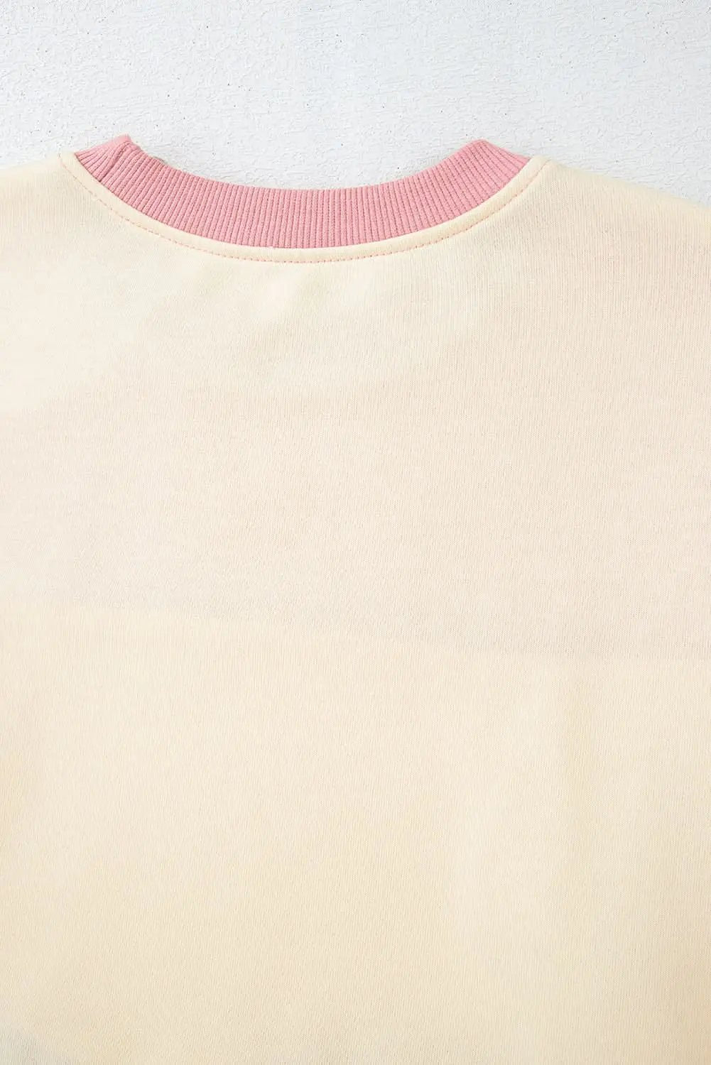 Love Salve Meadow mauve patchwork sweatshirt