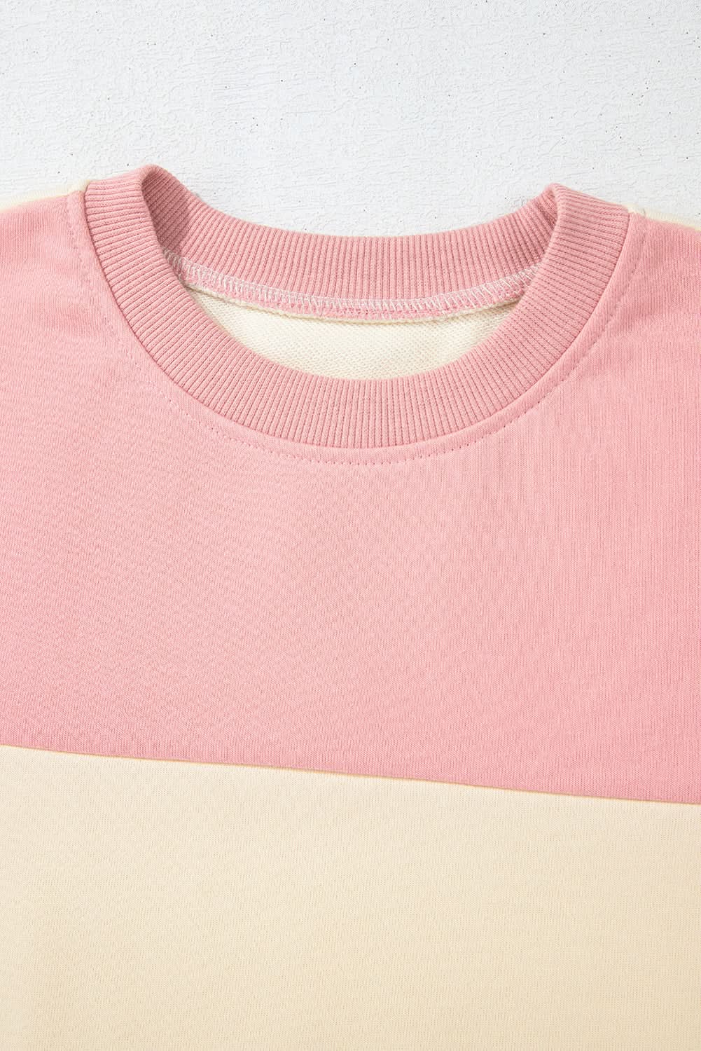 Love Salve Meadow mauve patchwork sweatshirt