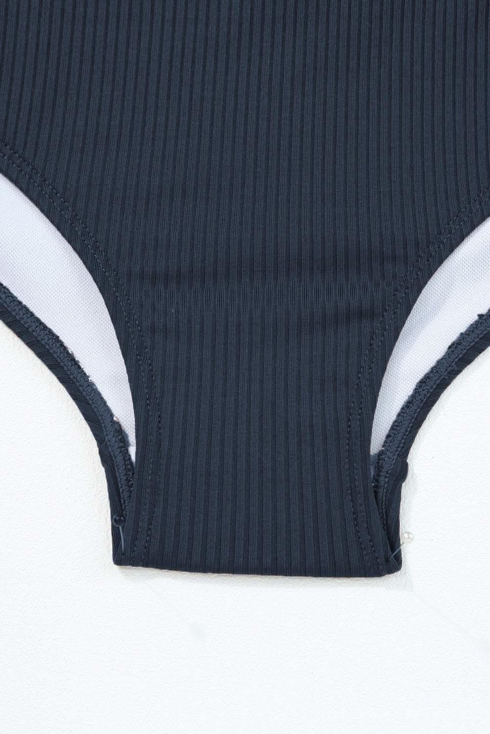 Monokini One-Piece - Adjustable Fit - Ribbed