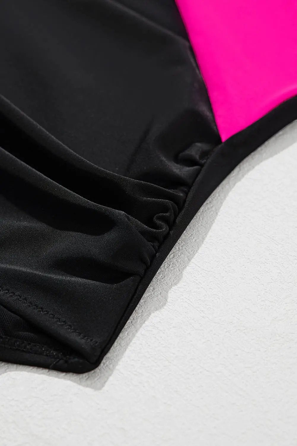 Women's Monokini - Chic Cutout, Flattering - Rose Red Vacation